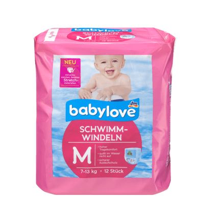babylove スイム用おむつ サイズM(7~13kg) 12枚