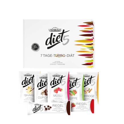 Layenberger diet5 ダイエットパッケージ 7日間ターボダイエット 35個