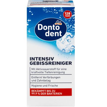 Dontodent 入れ歯クリーナー錠剤 集中クリーナー 128錠