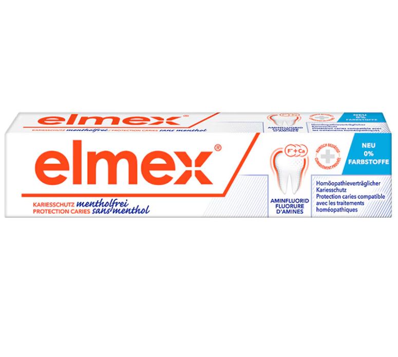 エルメックス 虫歯予防 メントールフリー 歯磨き粉 75ml × 2個セット